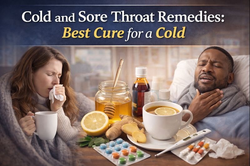 Cold and Sore Throat Remedies: Best Cure for a Cold