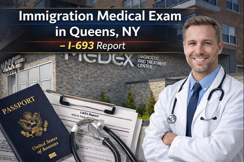 I-693 form, Immigration Medical Exam in Queens, NY