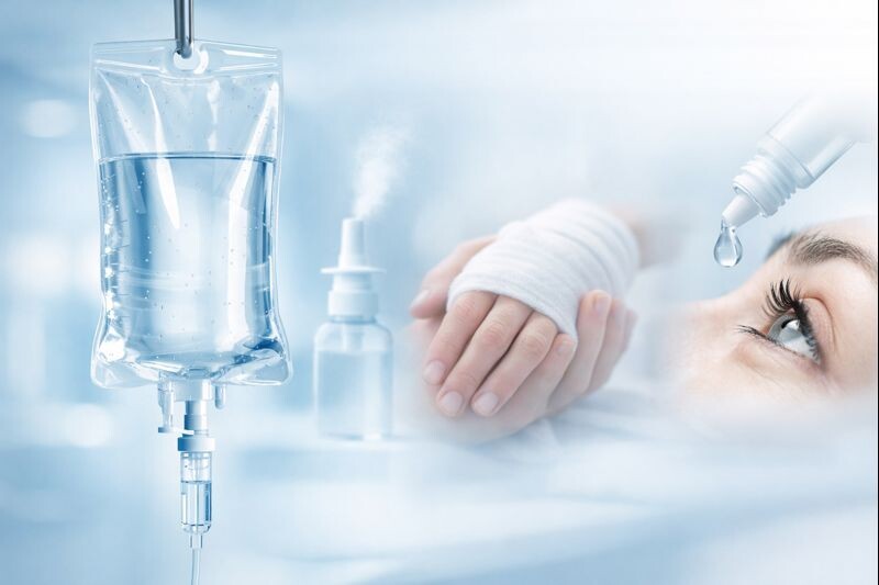 ¿qué hace el suero salino?