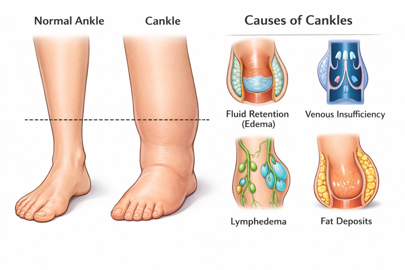 Cankles: Causes, Treatment & When to See a Doctor | Medex DTC