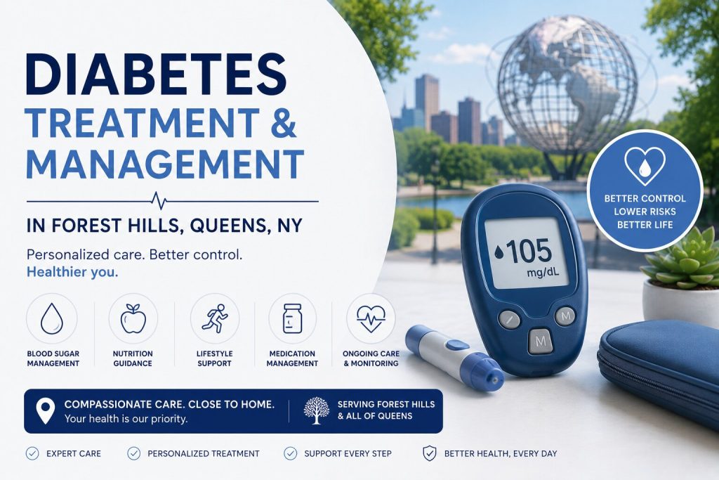 Diabetes care and management in Queens