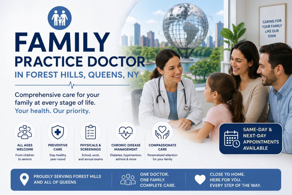 Family practice doctor in Forest Hills