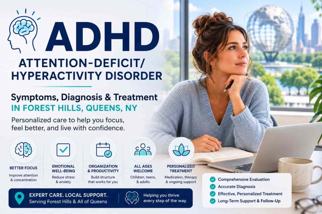 ADHD Diagnosis & Treatment in Forest Hills, Queens